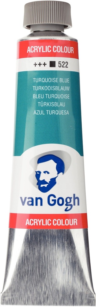 Acrylic 40Ml Turquoise Blue Van Gogh