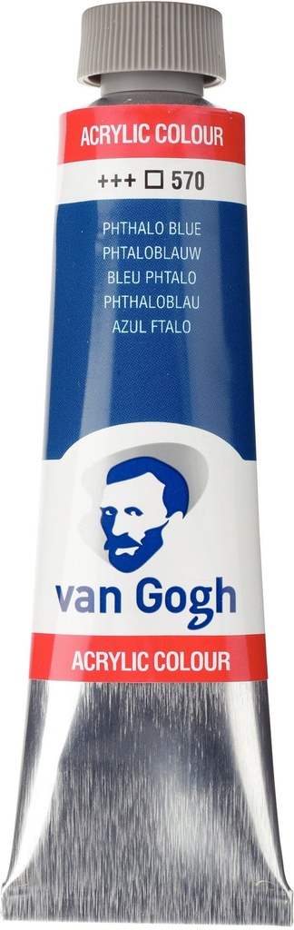 Acrylic 40Ml Phthalo Blue Van Gogh