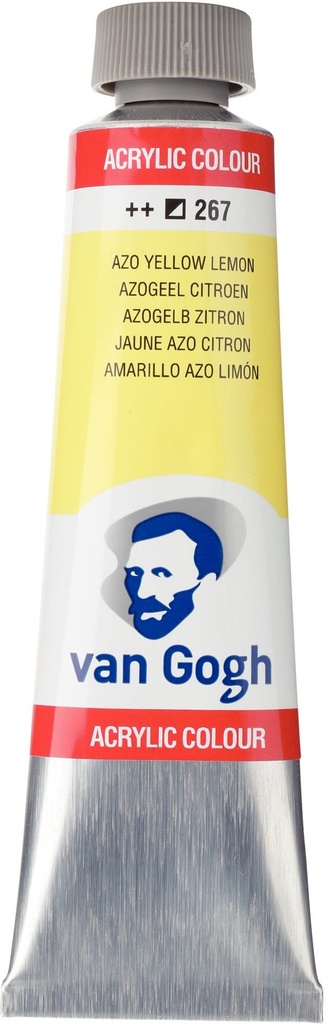 Acrylic 40Ml Azo Yellow Lemon Van Gogh