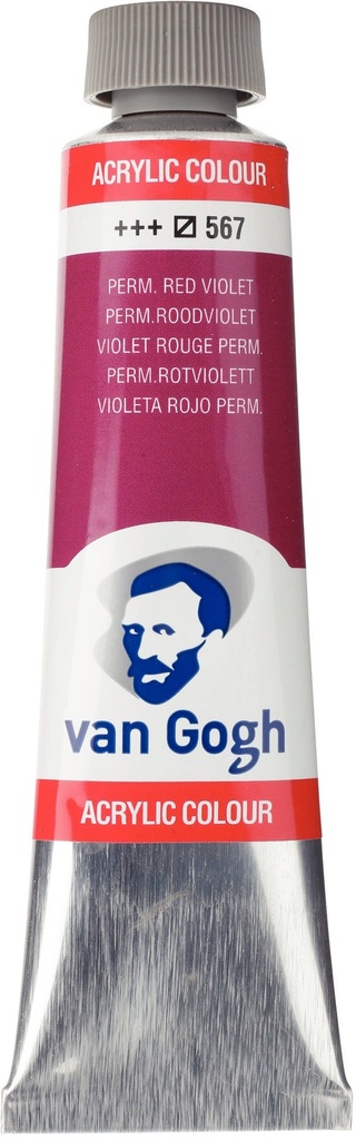 Acrylic 40Ml Permanent Red Violet Van Gogh-22055670