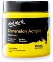 Mont Marte Dimension Acrylic 250mls - Lemon Yellow