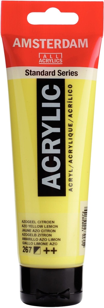 Amsterdam Standard Series Acrylic Tube 120 ml Azo Yellow Lemon 267