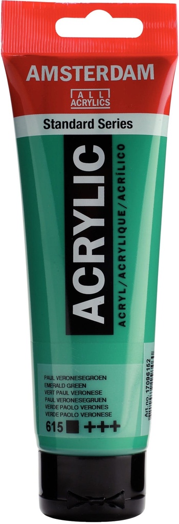 Amsterdam Standard Series Acrylic Tube 120 ml Emerald Green 615