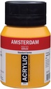 Amsterdam Standard Series Acrylic Jar 500 ml Gold Ochre 231