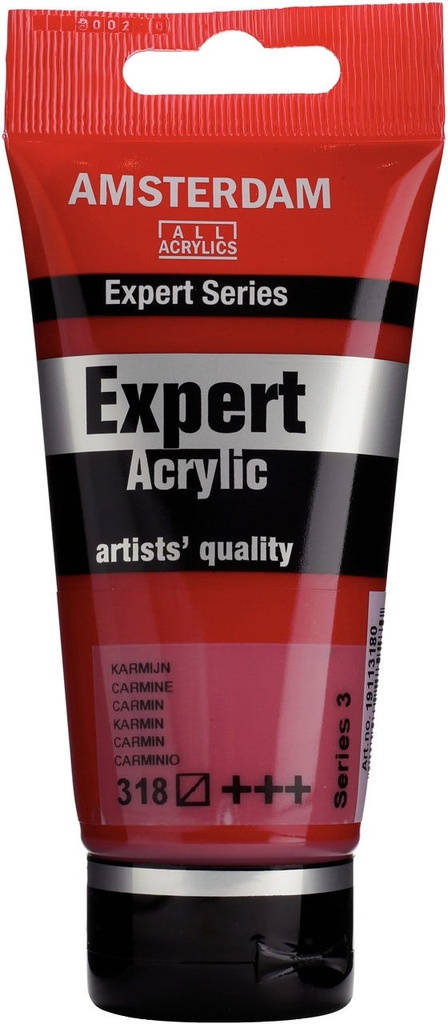 Amsterdam Expert Series Acrylic Tube 75 ml Carmine 318
