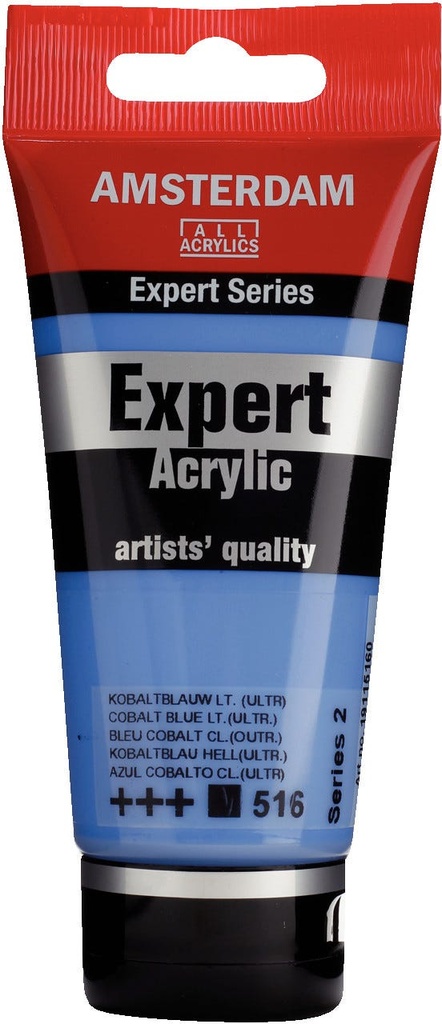 Amsterdam Expert Series Acrylic Tube 75 ml Cobalt Blue Light (Ultramine) 516