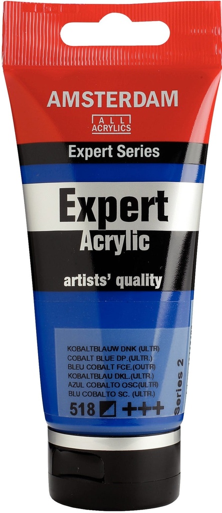 Amsterdam Expert Series Acrylic Tube 75 ml Cobalt Blue Deep (Ultramarine) 518