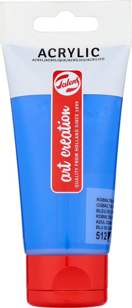 Talens Art Creation Acrylic color Tube 75 ml Cobalt Blue (Ultramarine) 512