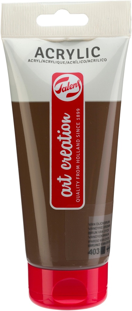 Talens Art Creation Acrylic color Tube 200 ml Vandyke Brown 403