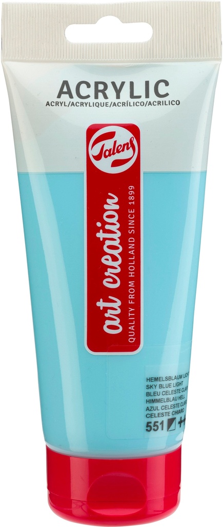 Talens Art Creation Acrylic color Tube 200 ml Sky Blue Light 551