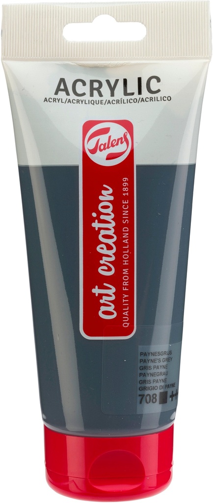 Talens Art Creation Acrylic color Tube 200 ml Payne's Grey 708