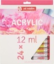 Acrylic Colors Set 24X12ml Talens Art CrEAtion