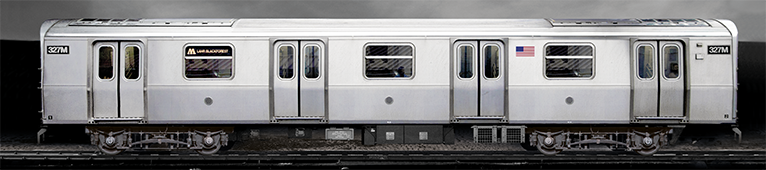 3D Train Poster Big Theme: N.Y.C Train Dimensions: 65 X 11 cm Molotow