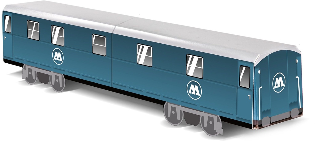 Cardboard Wagon Mini Subwayz Theme: Train Molotow