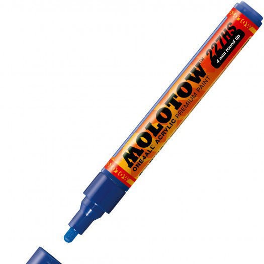 Acrylic Marker One4All 227HS 4mm #204 True Blue Molotow