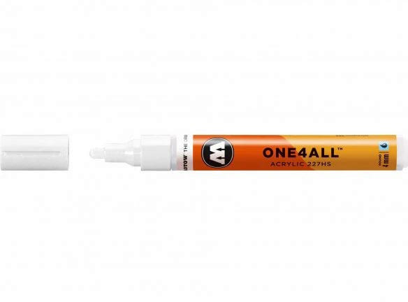 Acrylic Marker One4All 227HS 4mm #160 Signal White Molotow
