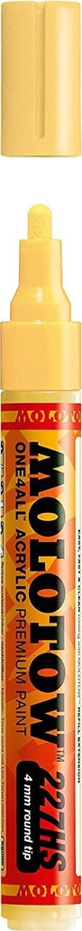 Acrylic Marker One4All 227HS 4mm #115 Vanilla Pastel Molotow