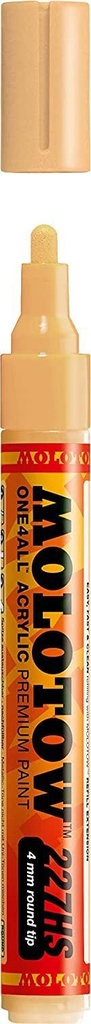 Acrylic Marker One4All 227HS 4mm #009 Sahara Beige Pastel Molotow