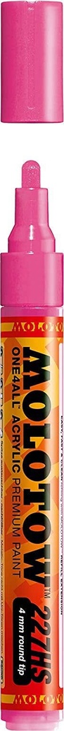 Acrylic Marker One4All 227HS 4mm #217 Neon Pink Fluorescent Molotow