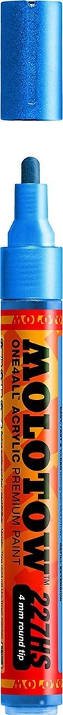 Acrylic Marker One4All 227HS 4mm #224 Metallic Blue Molotow