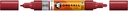 Acrylic Marker One4All Twin 1,5/4mm #086 Burgundy Molotow