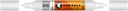 Acrylic Marker One4All Twin 1,5/4mm #160 Signal White Molotow
