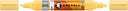 Acrylic Marker One4All Twin 1,5/4mm #115 Vanilla Pastel Molotow