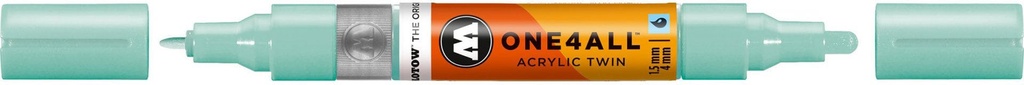 Acrylic Marker One4All Twin 1,5/4mm #020 Lago Blue Pastel Molotow