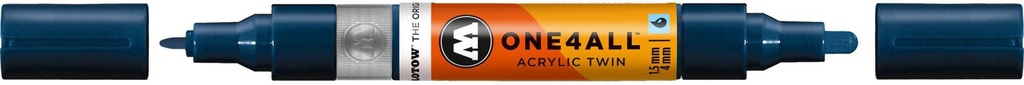 Acrylic Marker One4All Twin 1,5/4mm #027 Petrol Molotow