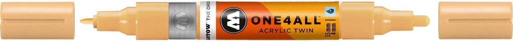 Acrylic Marker One4All Twin 1,5/4mm #009 Sahara Beige Pastel Molotow