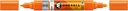 Acrylic Marker One4All Twin 1,5/4mm #218 Neon Orange Fluoresc. Molotow