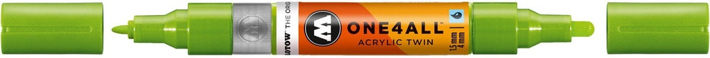 Acrylic Marker One4All Twin 1,5/4mm #221 Grasshopper Molotow
