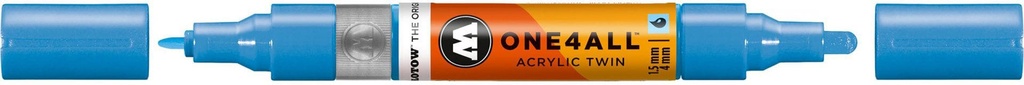 Acrylic Marker One4All Twin 1,5/4mm #230 Shock Blue Molotow