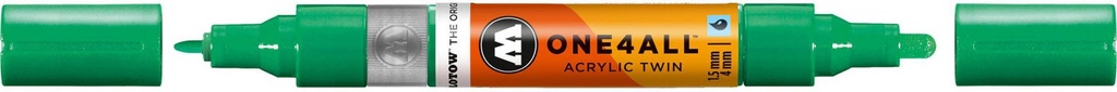 Acrylic Marker One4All Twin 1,5/4mm #235 Turquoise Molotow