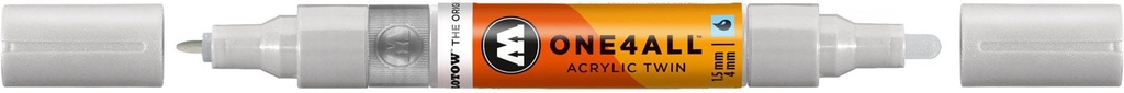 Acrylic Marker One4All Twin 1,5/4mm #237 Grey Blue Light Molotow