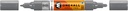 Acrylic Marker One4All Twin 1,5/4mm #238 Grey Blue Dark Molotow