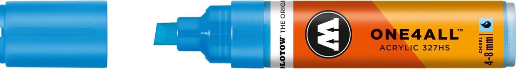 Acrylic Marker One4All 327Hs 4-8mm #161 Shock Blue Middle Molotow