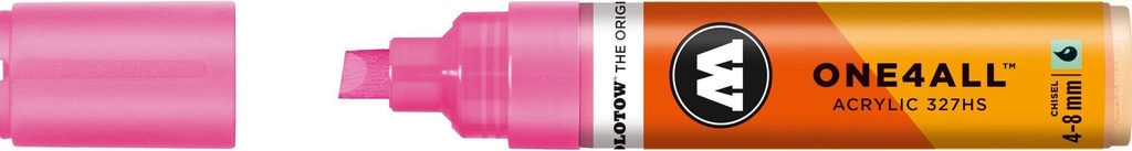 Acrylic Marker One4All 327Hs 4-8mm #200 Neon Pink Molotow