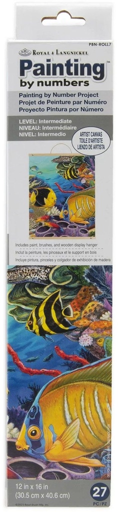 Caribbean Coral Reef Canvas PB