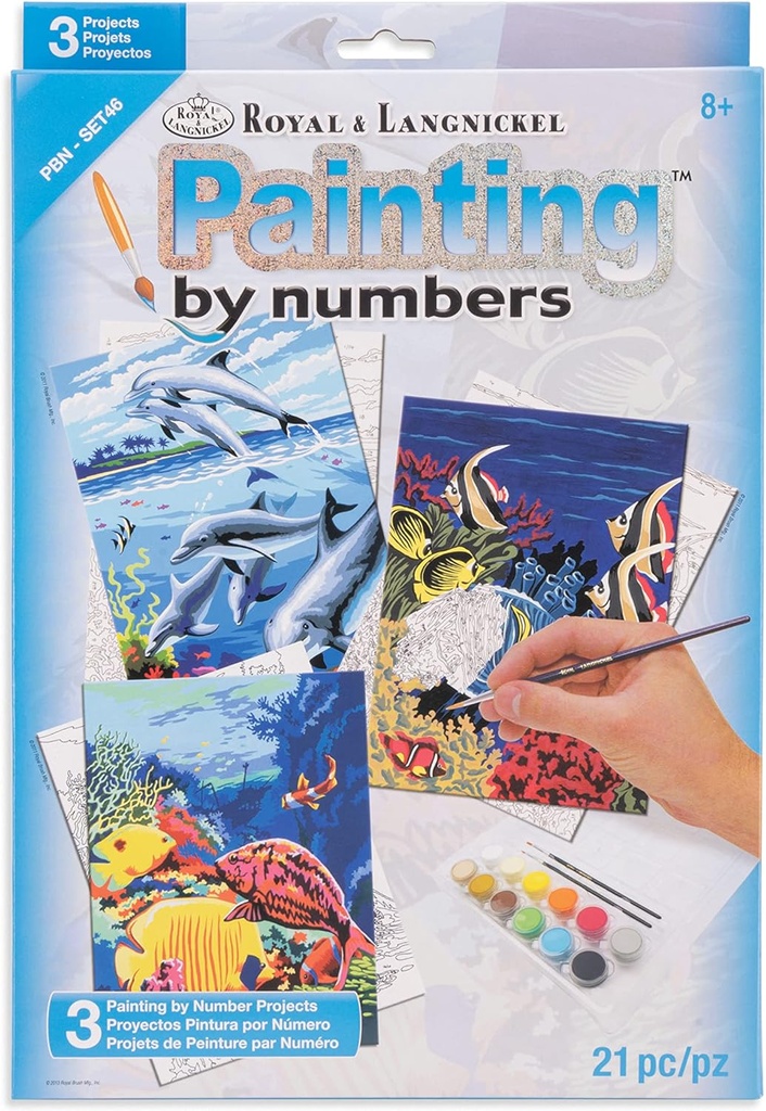 3 Pc PBN Jr Small Sea Life Set