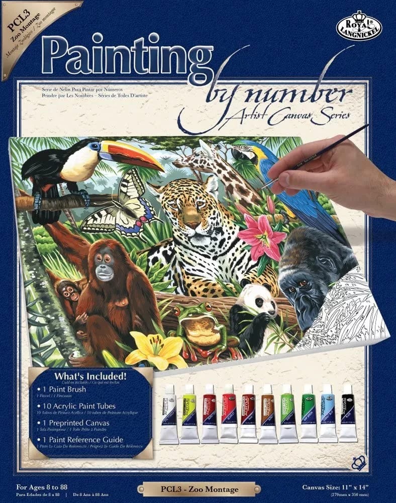 ZOO CANVAS PAINTING