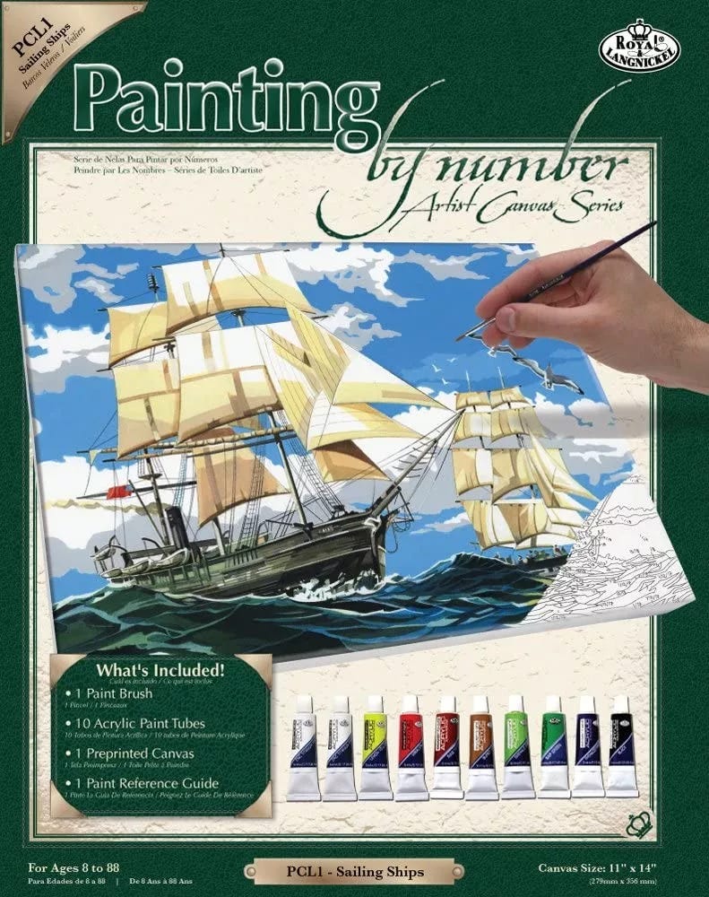 SHIPS CANVAS PAINTING