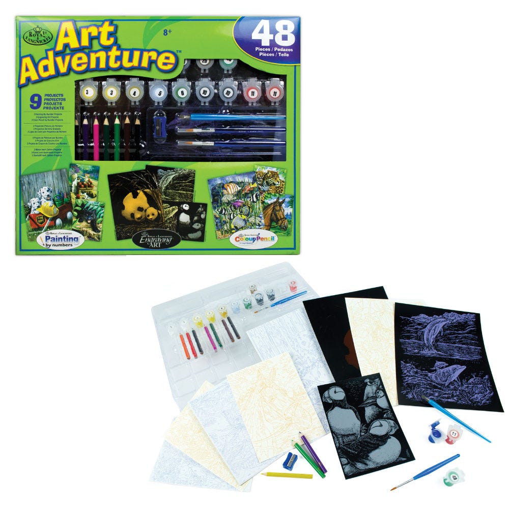 ART ADVENTURE SET 9 PC ACTIVIT-AVS-103
