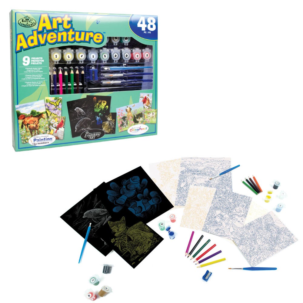 Art Adventure Set 9 Pc Activit-Avs-105