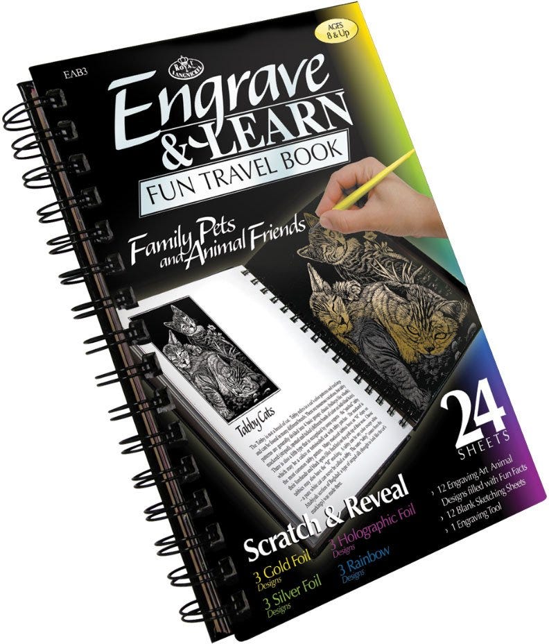 FAMILY PETS ENGRAVE BOOK