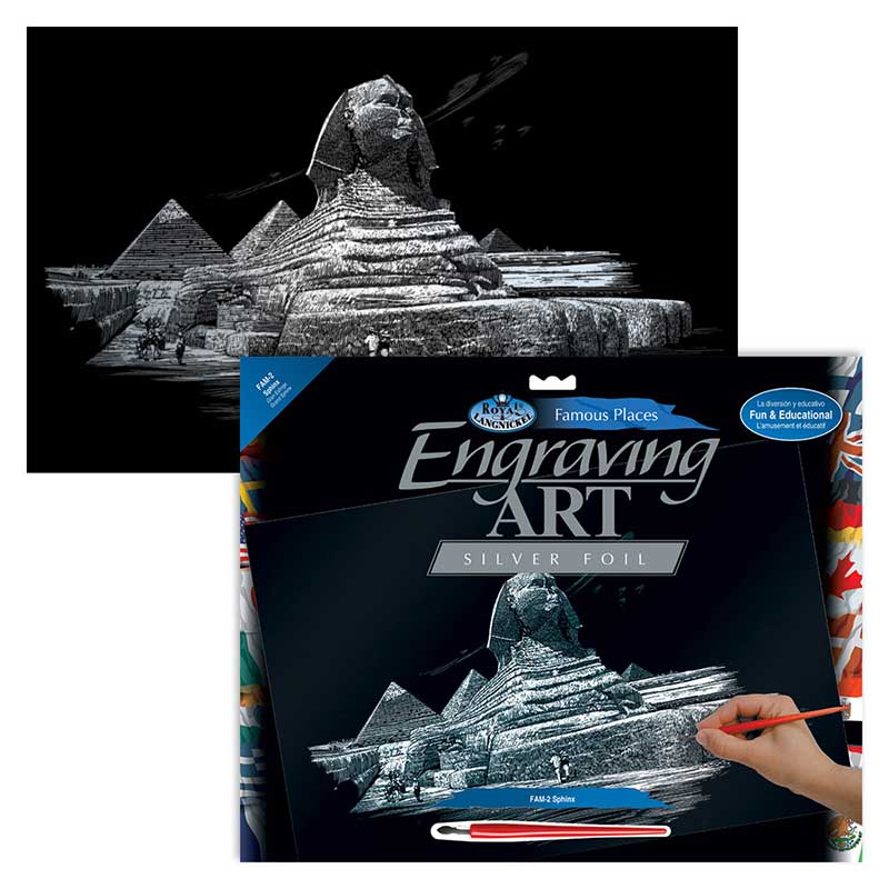 Famous Places Foil Sphinx