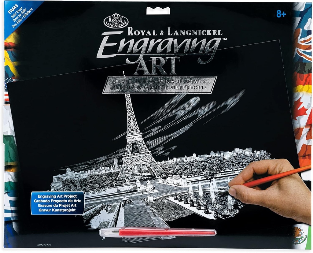 Famous Places Foil Eiffel Towe