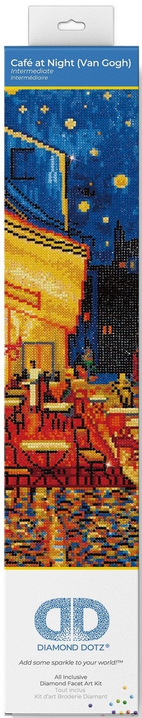 Dotting Diamond CafÃ© at Night Van Gogh 52.00 x 42.00 CM