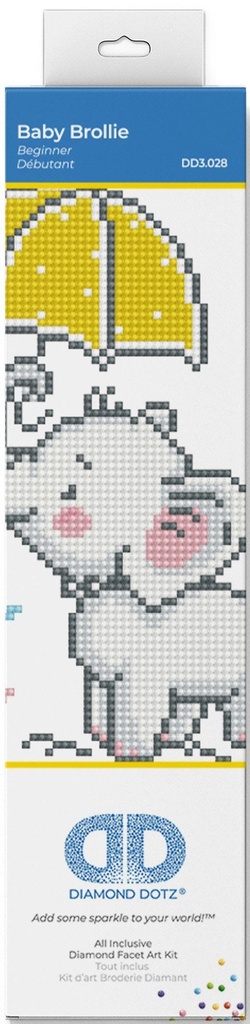 Dotting Diamond Baby Brollie 20.00 x 25.00 CM