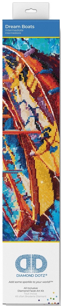 Dotting Diamond Dream Boats 38.00 x 47.00 CM